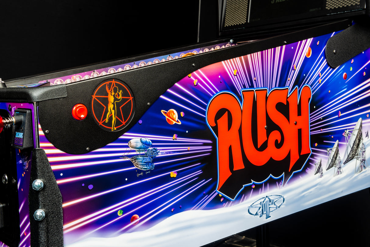 RUSH Pinball Side Armor by Stern Pinball