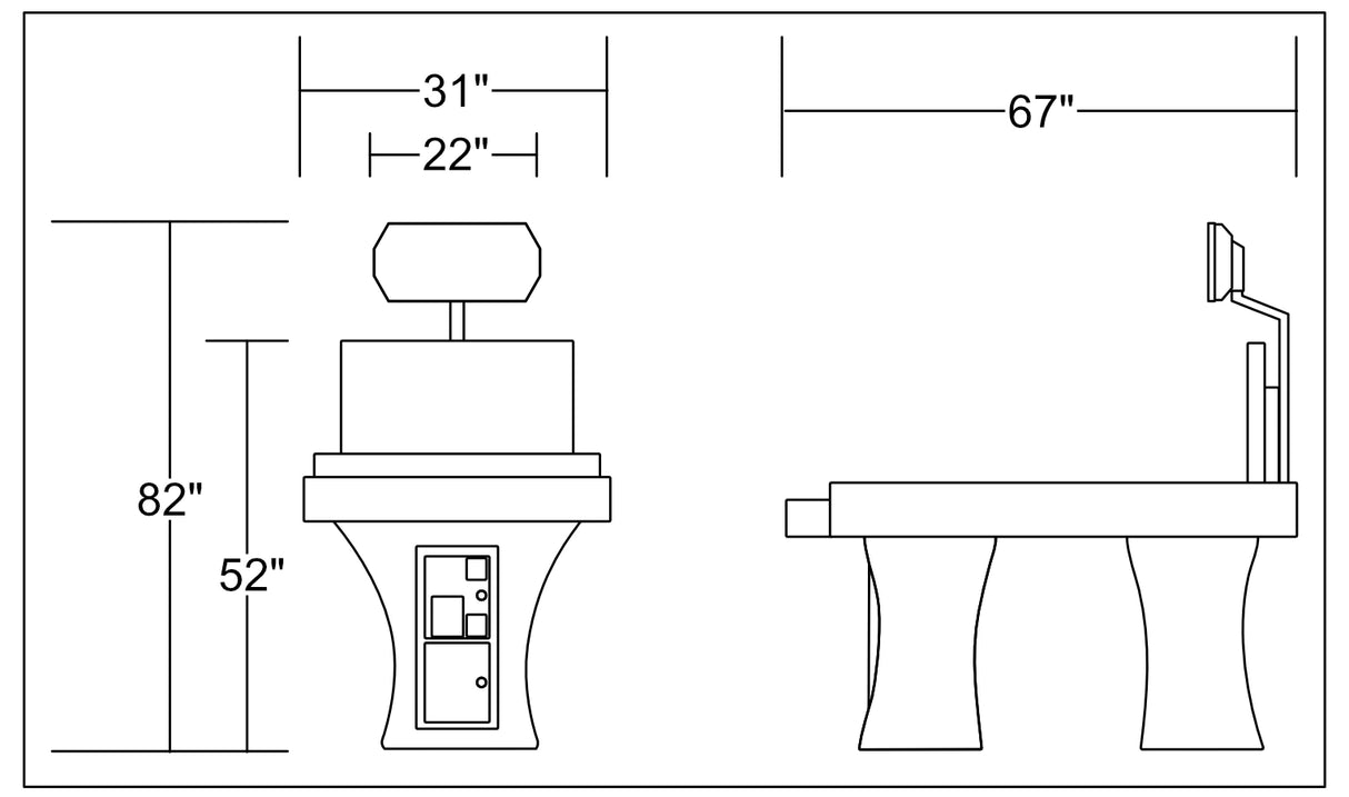 Arachnid Spider 360 VTG Video Shuffleboard