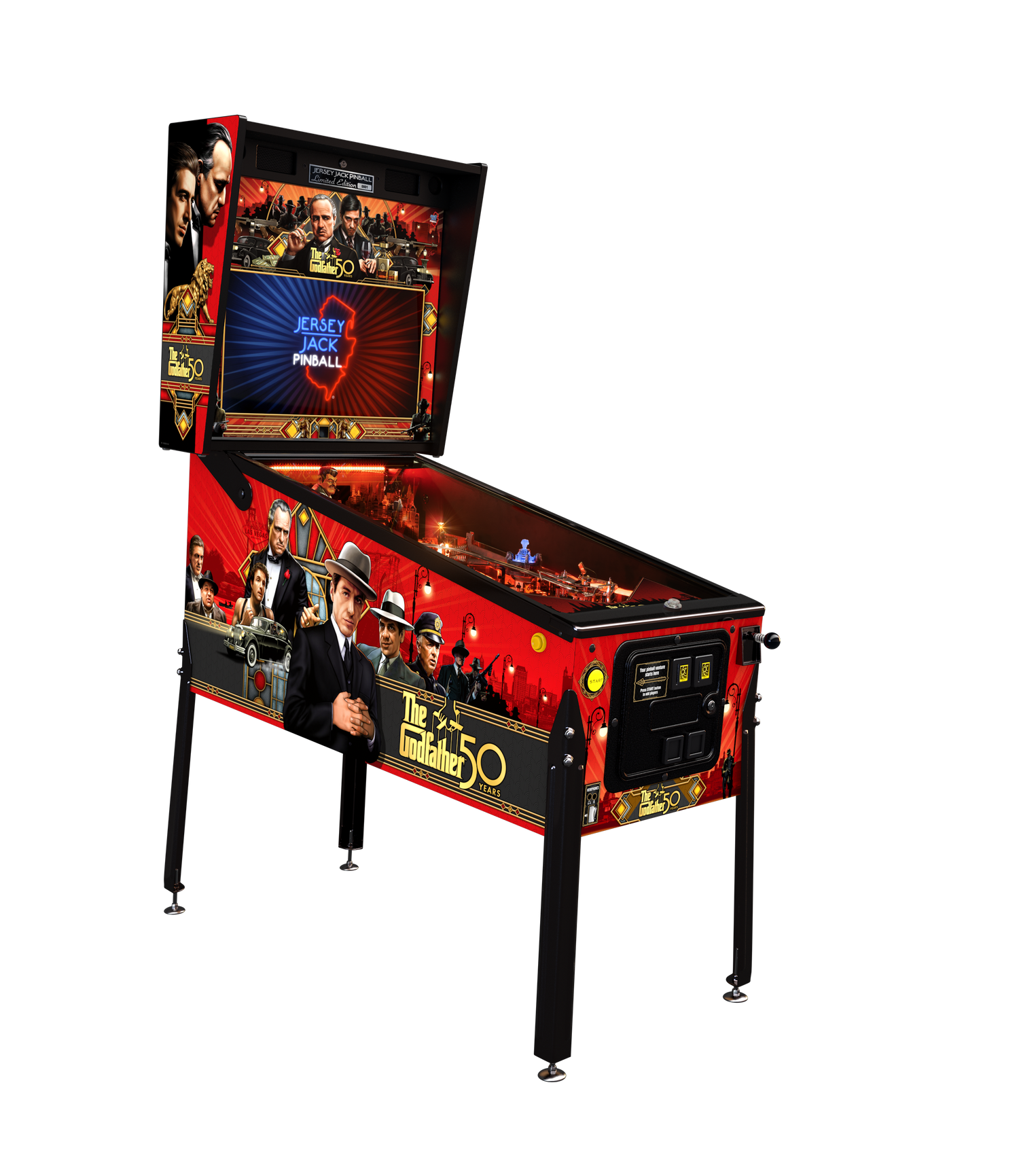 The Godfather Pinball LE By Jersey Jack Pinball