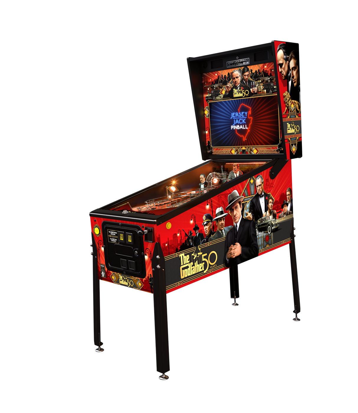 The Godfather Pinball LE By Jersey Jack Pinball