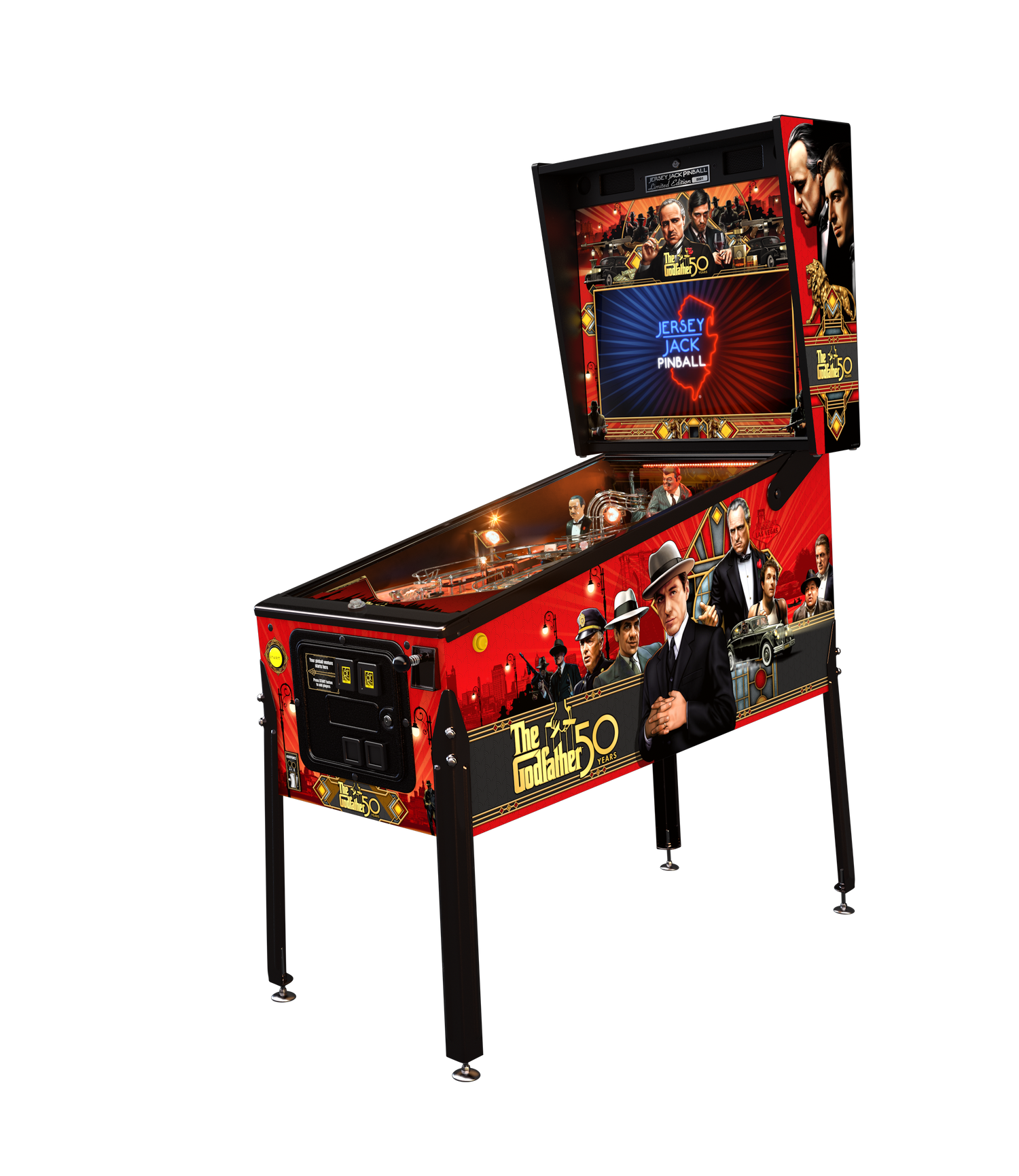 The Godfather Pinball LE By Jersey Jack Pinball