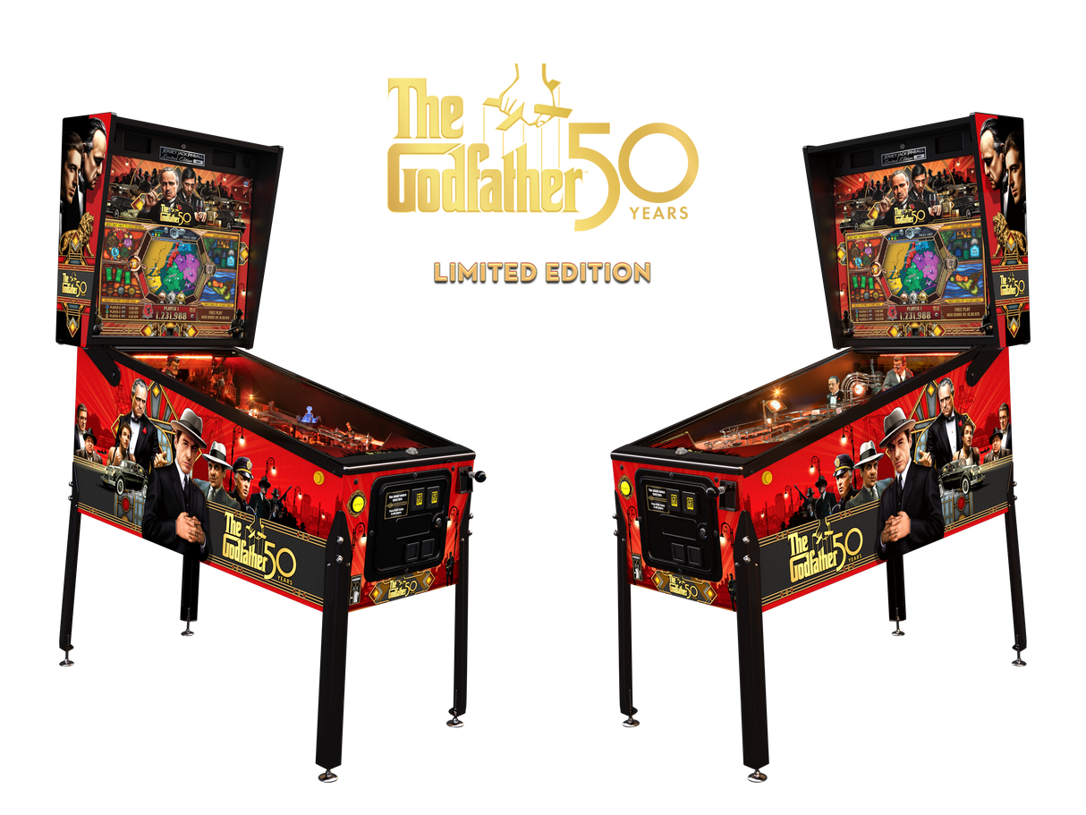 The Godfather Pinball LE By Jersey Jack Pinball