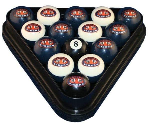 Auburn Tigers Pool Ball Sets