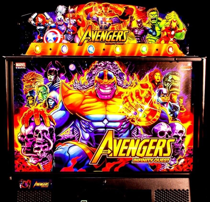 Avengers Infinity Quest Topper By Stern Pinball