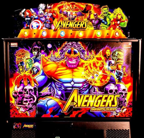 Avengers Infinity Quest Topper By Stern Pinball