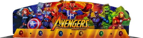 Avengers Infinity Quest Topper By Stern Pinball