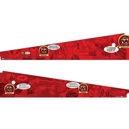 Deadpool inside art Stern Pinball