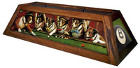
              Dogs Playing Pool Billiard Light (Brown)
            