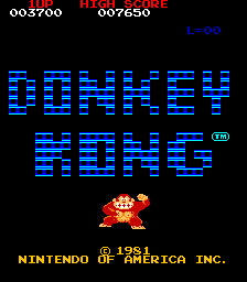 Triple Donkey Kong Arcade Video Game
