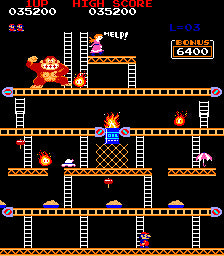 Triple Donkey Kong Arcade Video Game