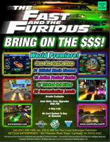
              Fast and the Furious Arcade Brochure
            
