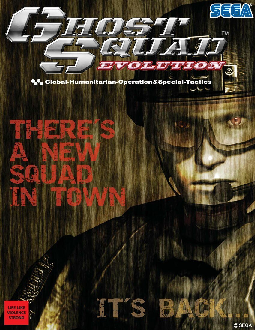 Ghost Squad Evolution Arcade Game| Gameroom Goodies