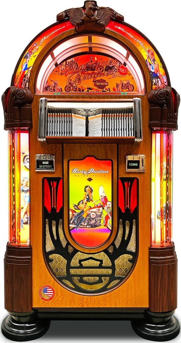 Harley-Davidson CD Jukebox American Beauty - Gameroom Goodies