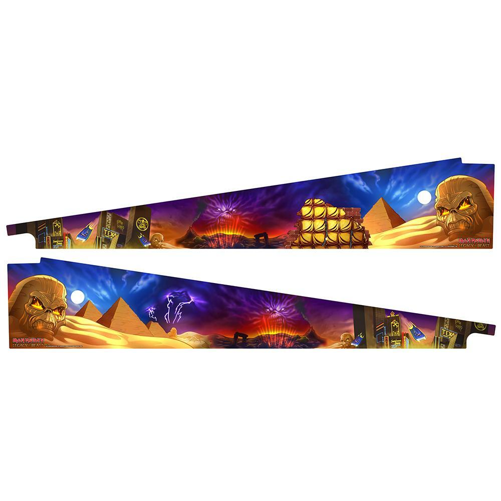 Iron Maiden inside art blades Stern Pinball