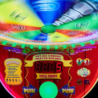 Jersey Wheel’s Redemption Arcade Game control panel
