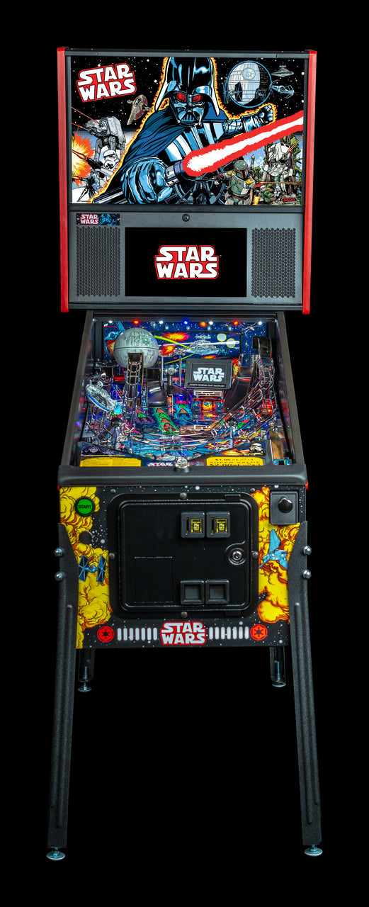 Star Wars Comic Art Premium Pinball Machine front