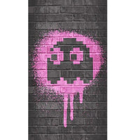 Pac-Man Pinky Wall Art Tapestry - Gameroom Goodies