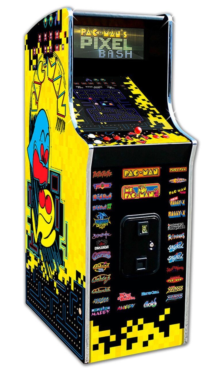 80s 90sビックリマン　kustom board！ Pixel Bash Home Arcade with 32 games – Gameroom Goodies