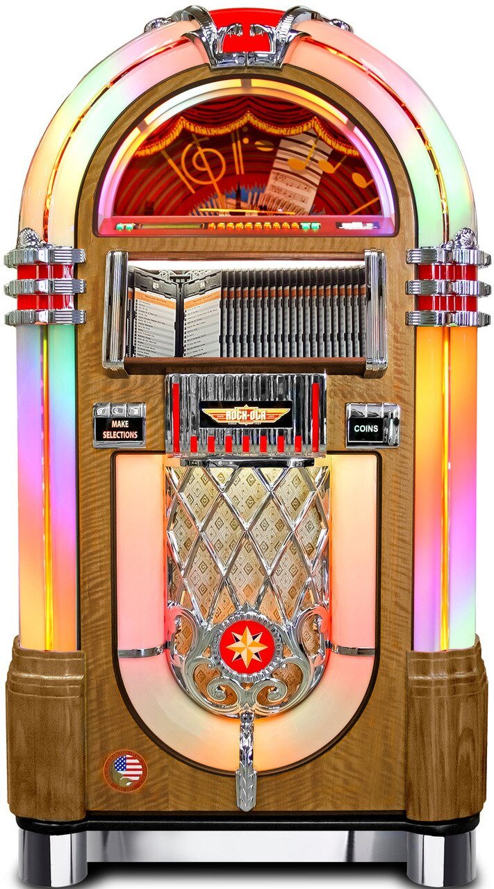 Rock-ola Bubbler CD Jukebox - Gameroom Goodies