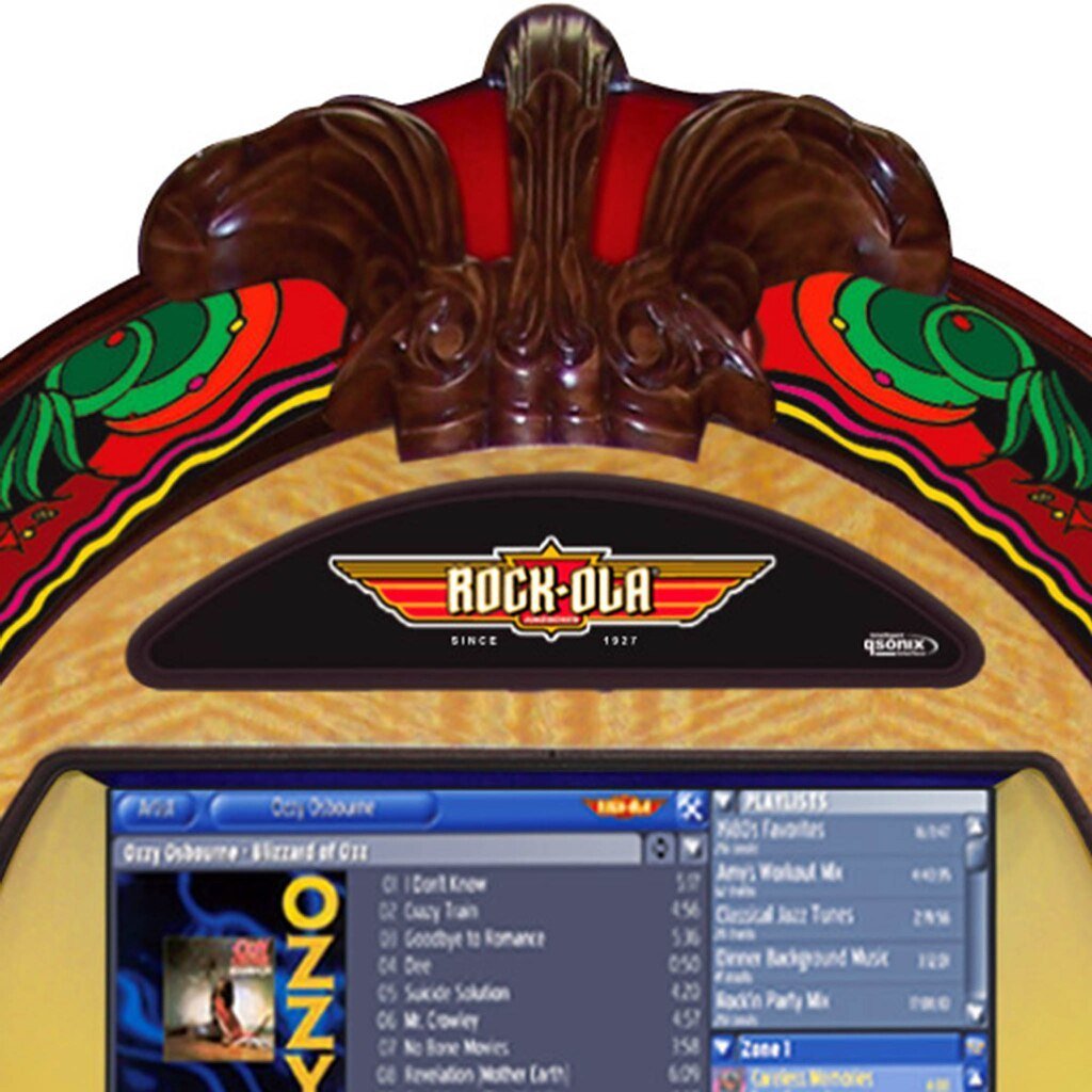Rock-ola Bubbler Digital Jukebox Music Center Gazelle - Gameroom Goodies