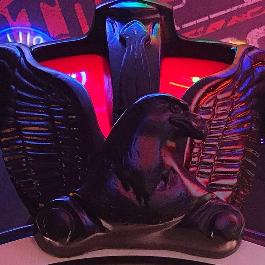 Rock-ola Harley Davidson Digital Jukebox Flames - Gameroom Goodies