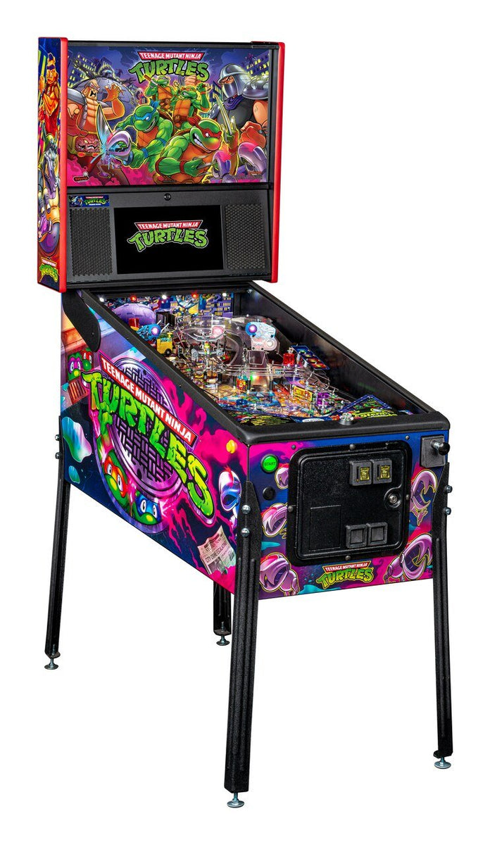 Teenage Mutant Ninja Turtles Pinball Machine Premium By Stern TMNT