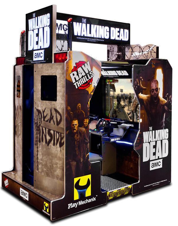 Walking Dead Arcade Video Game 55″ Environmental