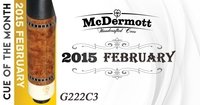 McDermott G222-C3 Cue of the Month | Gameroom Goodies