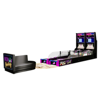Neon Bowling Lane Arcade Game