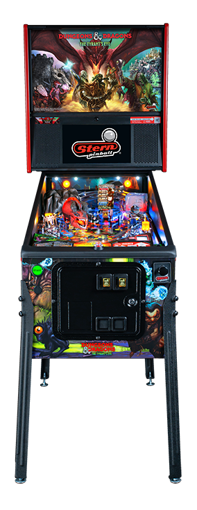 Dungeons and Dragons Pro Pinball By Stern-Stern Pinball-Pinball