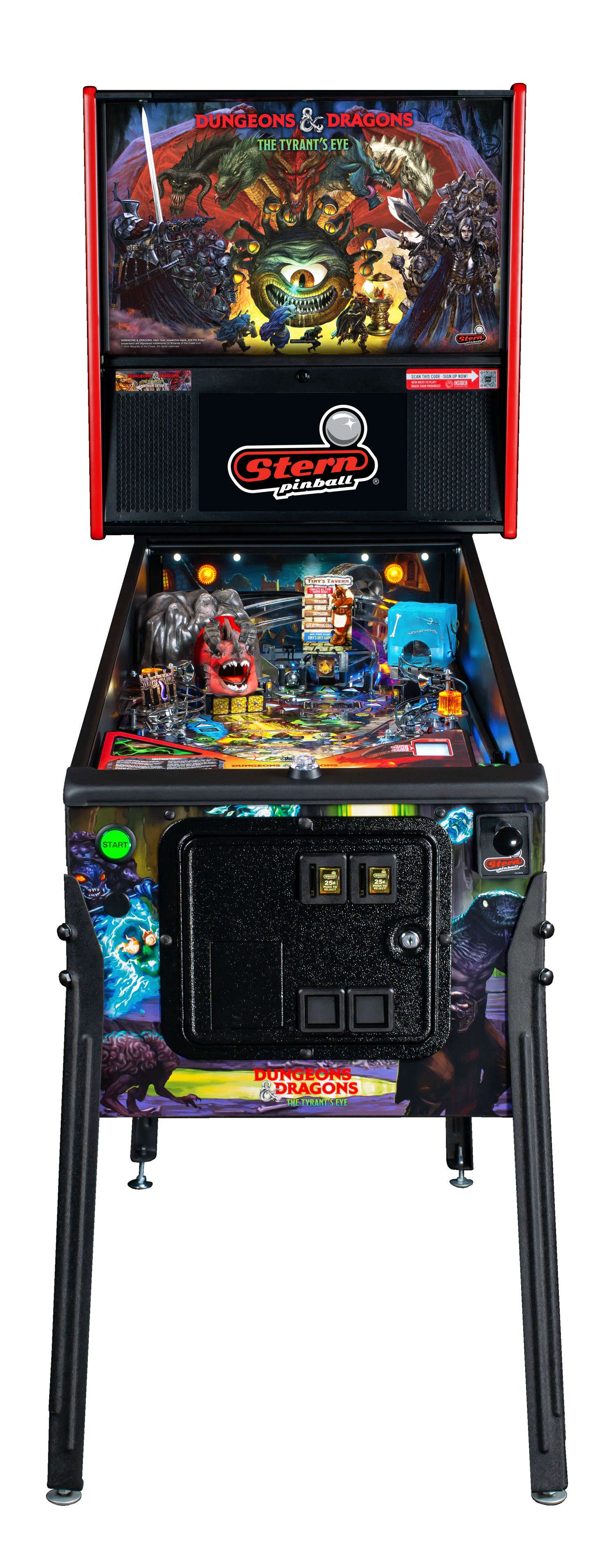 Dungeons and Dragons Premium Pinball By Stern