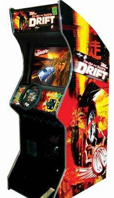 Fast and the Furious Tokyo Drift Upright Arcade Game