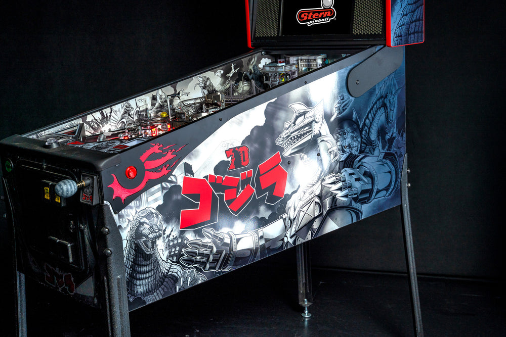 Godzilla 70th anniversary Pinball Side Armor by Stern Pinball