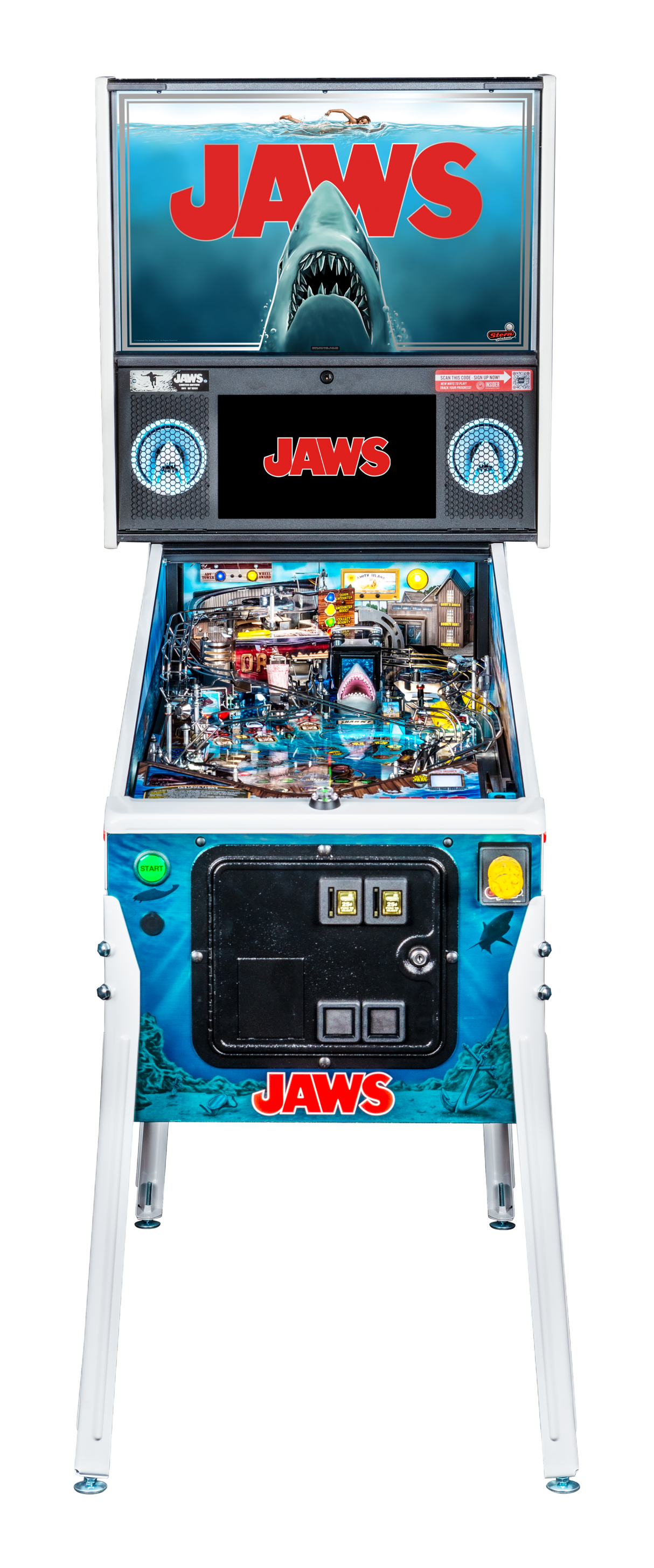 Jaws Limited Edition Pinball By Stern