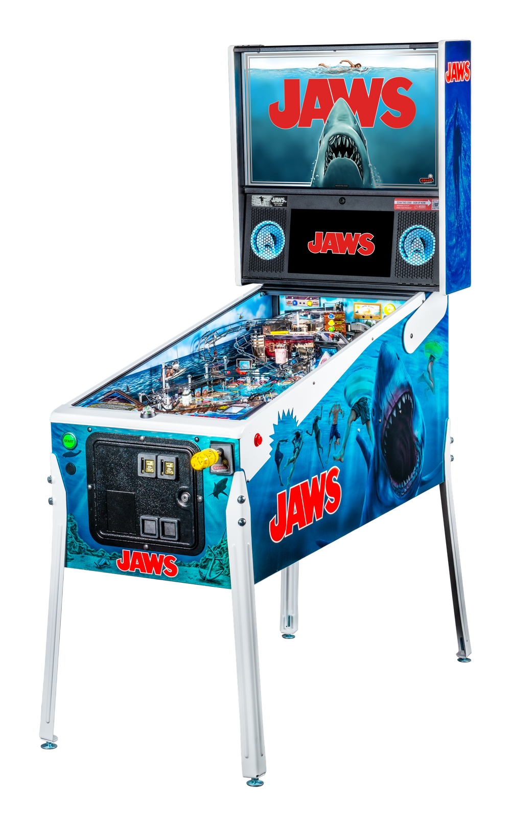Jaws Limited Edition Pinball By Stern