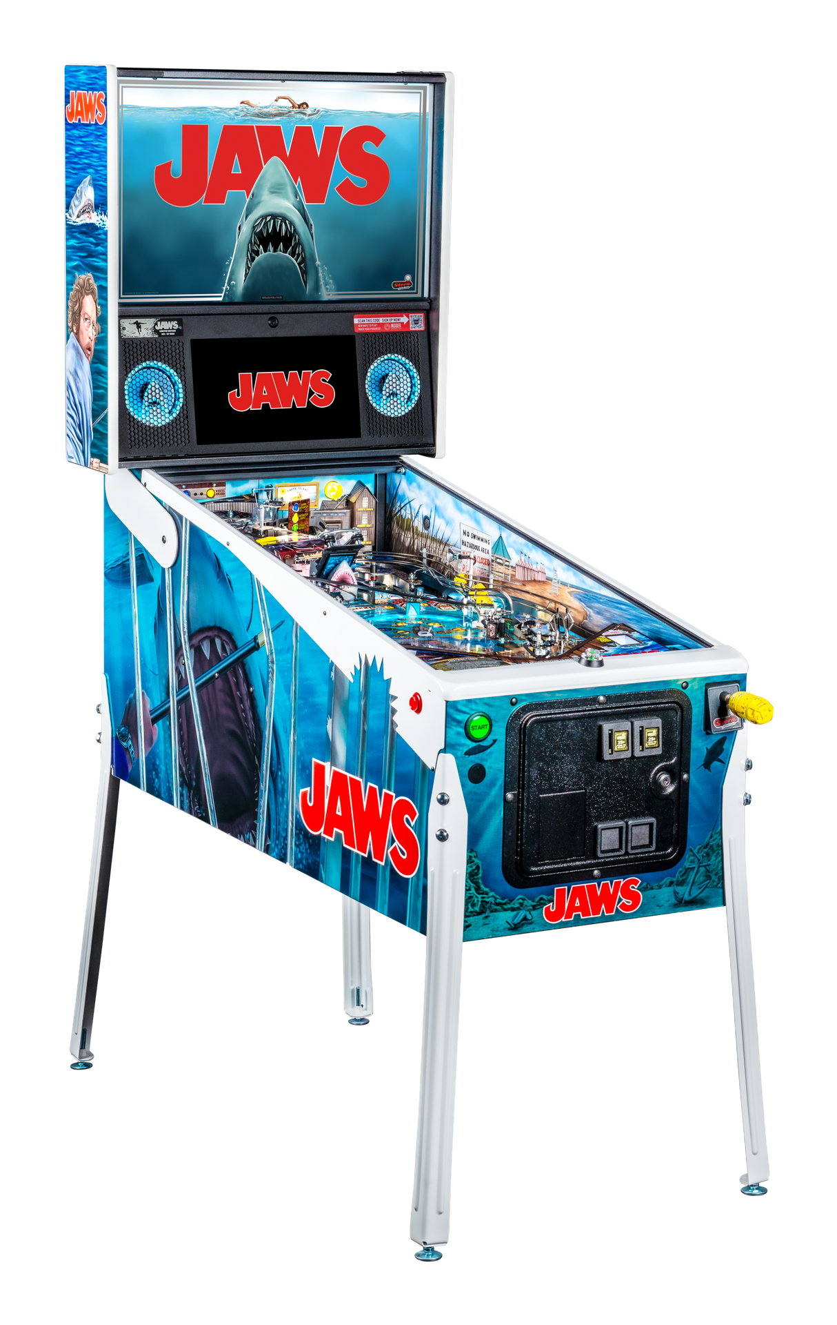 Jaws Limited Edition Pinball By Stern