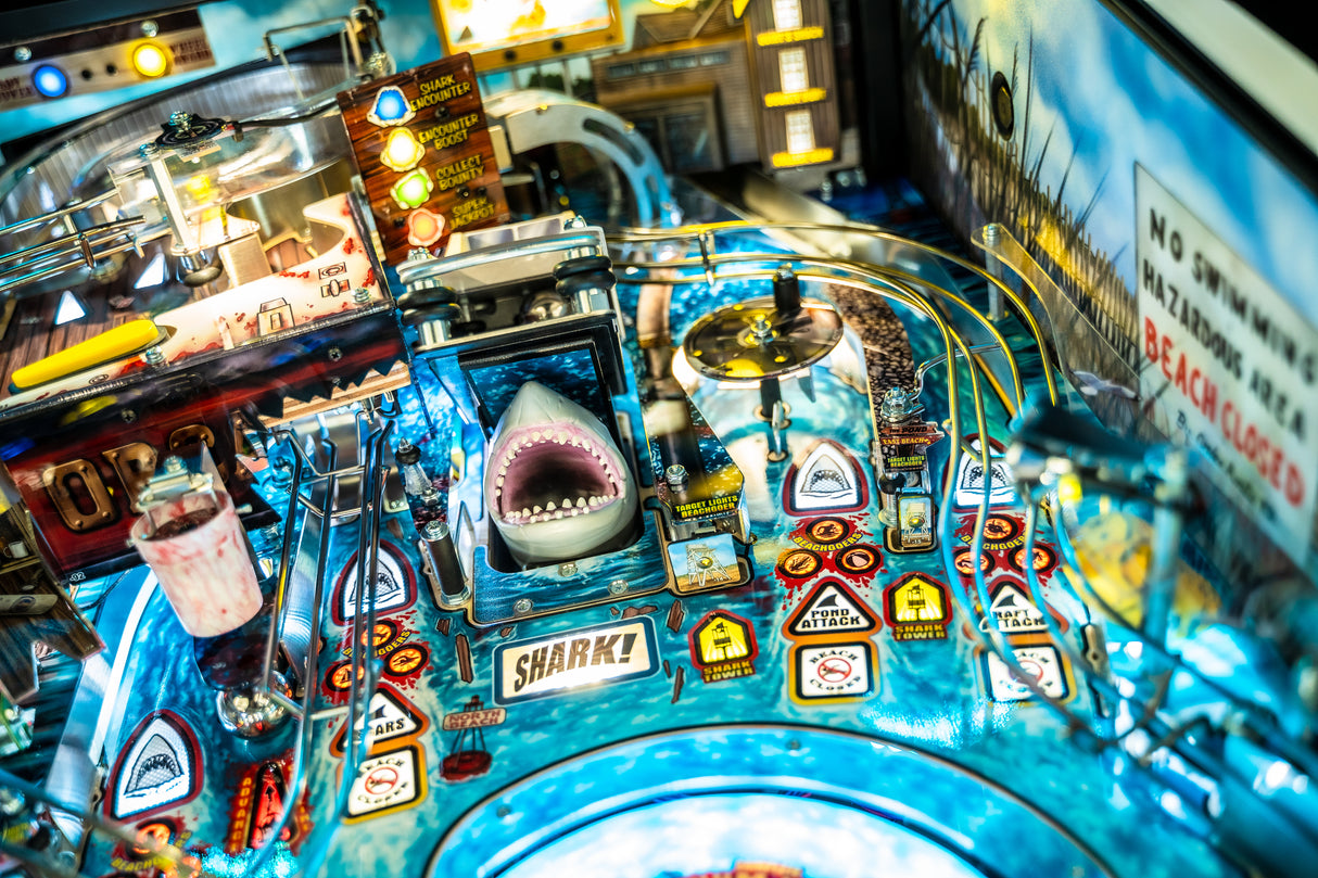 Jaws Limited Edition Pinball By Stern