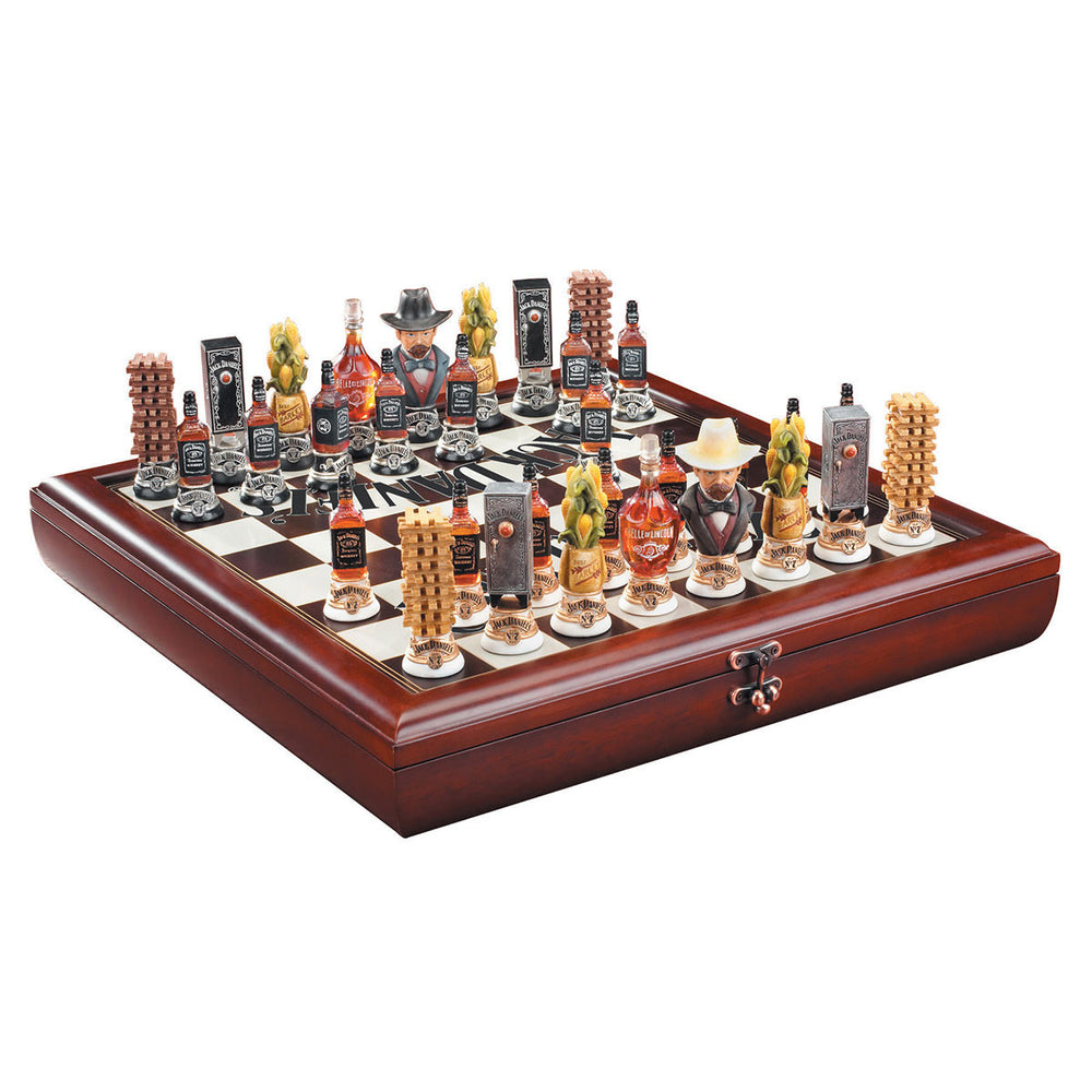 Jack Daniel's Chess Board Set