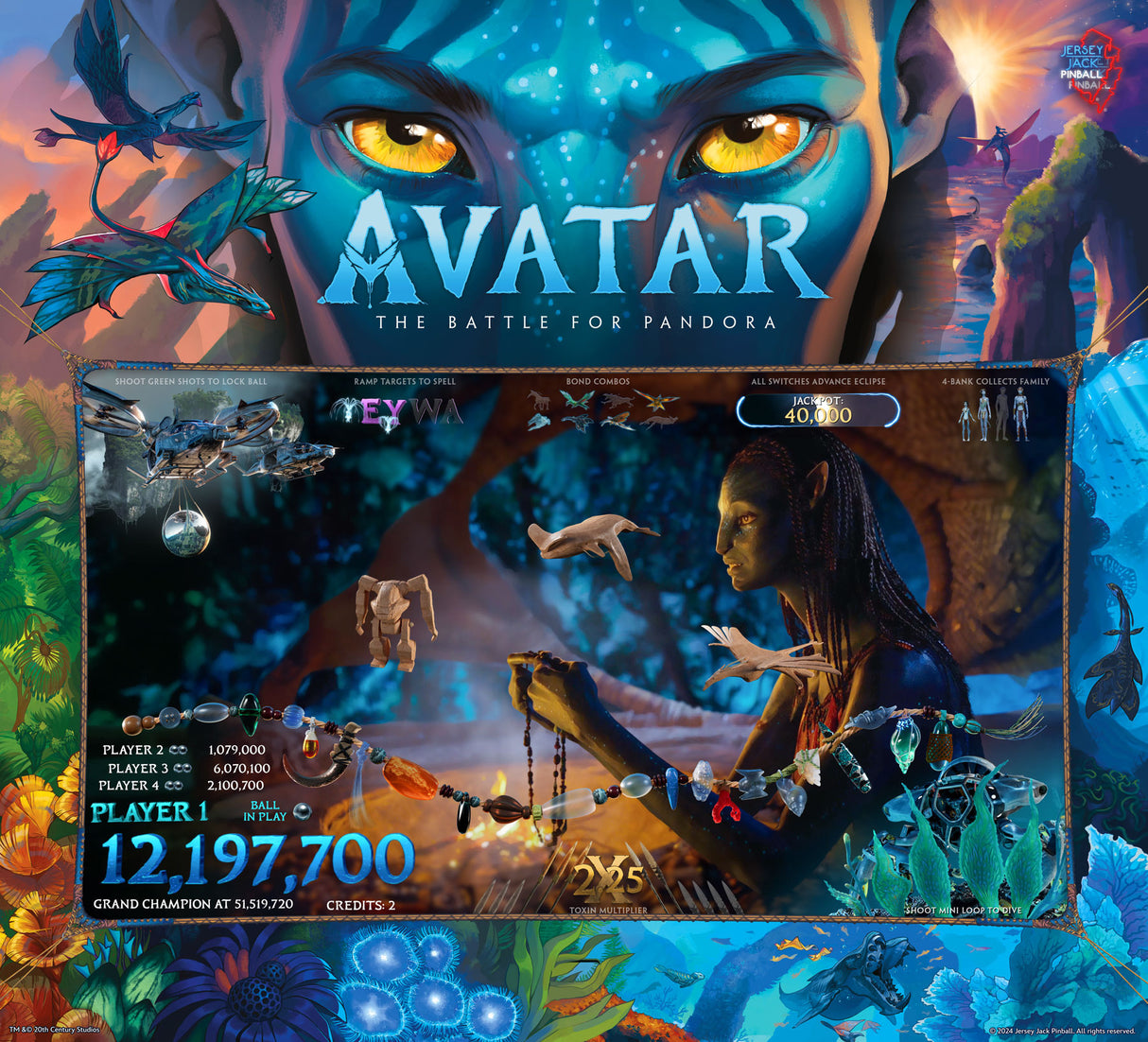 Avatar Battle for Pandora Pinball Collectors Edition