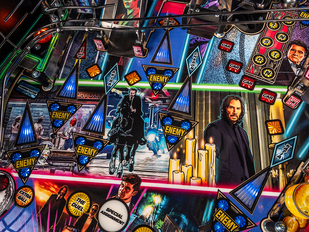 John Wick Premium Pinball By Stern