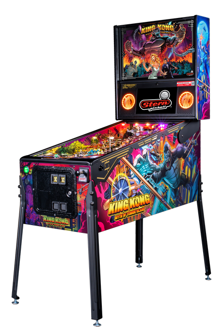 KingKongLEPinballmachineright. KingKongLEPinballmachineright.