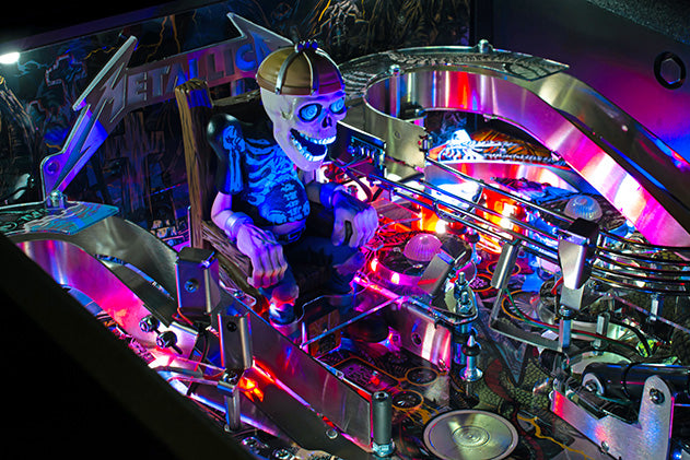 Metallica Remastered Premium Pinball By Stern