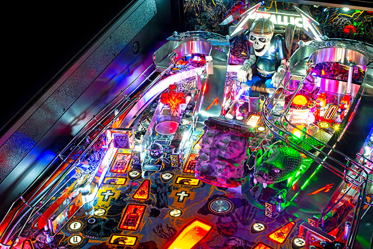 Metallica Remastered Premium Pinball By Stern