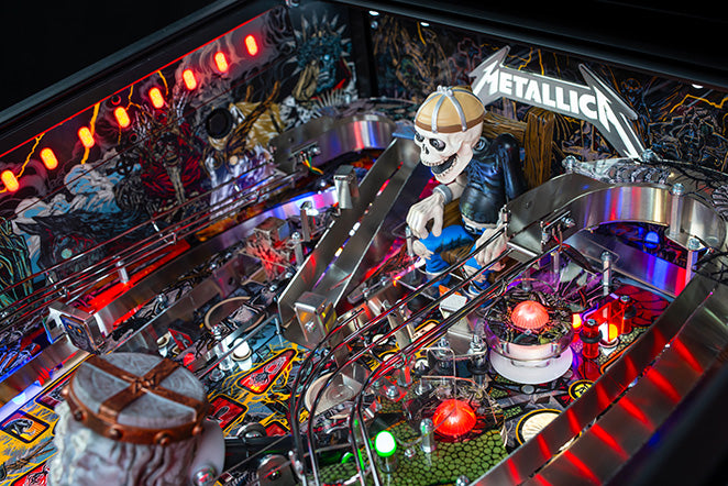 Metallica Remastered Limited Edition LE Pinball By Stern