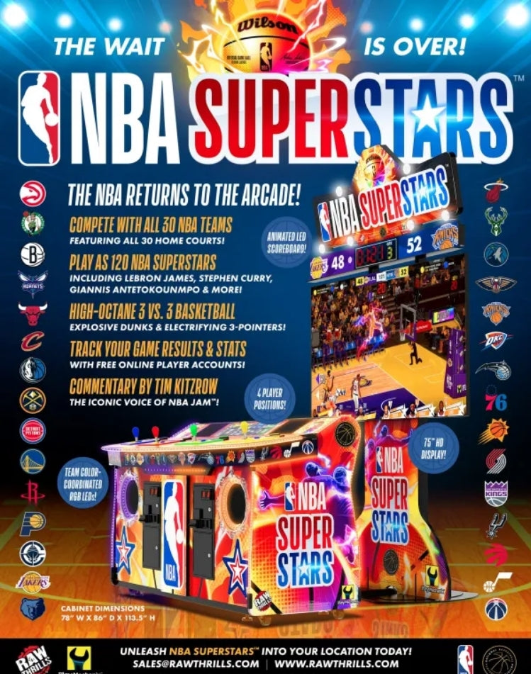 NBA Superstars Arcade Video Game