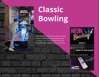 
              Neon Bowling Lane Arcade Game
            