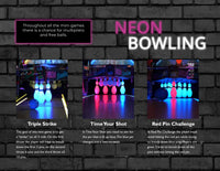 
              Neon Bowling Lane Arcade Game
            