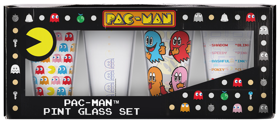 PAC-MAN Pint Glass Set