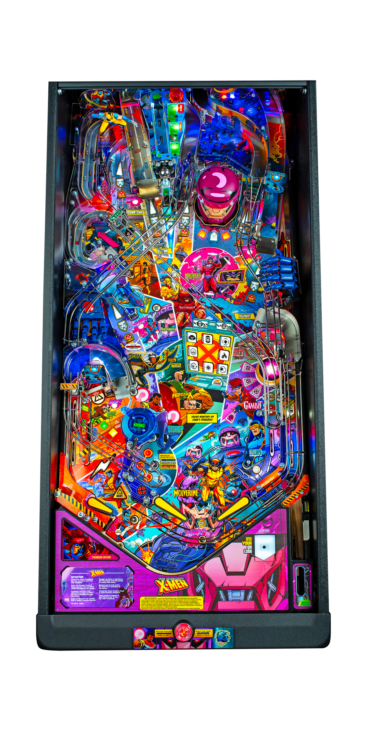 The Uncanny X-Men Premium Pinball By Stern