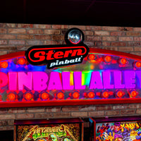 Stern Original Pinball Alley Sign by Stern Pinball